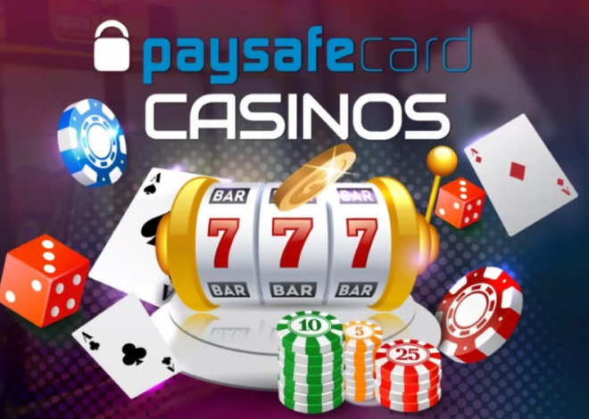 Casino Paysafecard A Convenient Payment Option for Online Gamblers